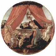 Sandro Botticelli Madonna del Padiglione France oil painting artist